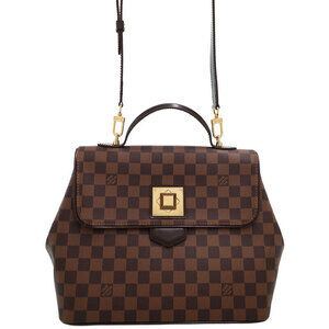 Louis Vuitton Damier Ebene Brown Bergamo Bag